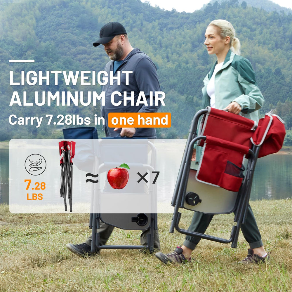 TIMBER RIDGE quick-fold design enables fast setup anywhere.