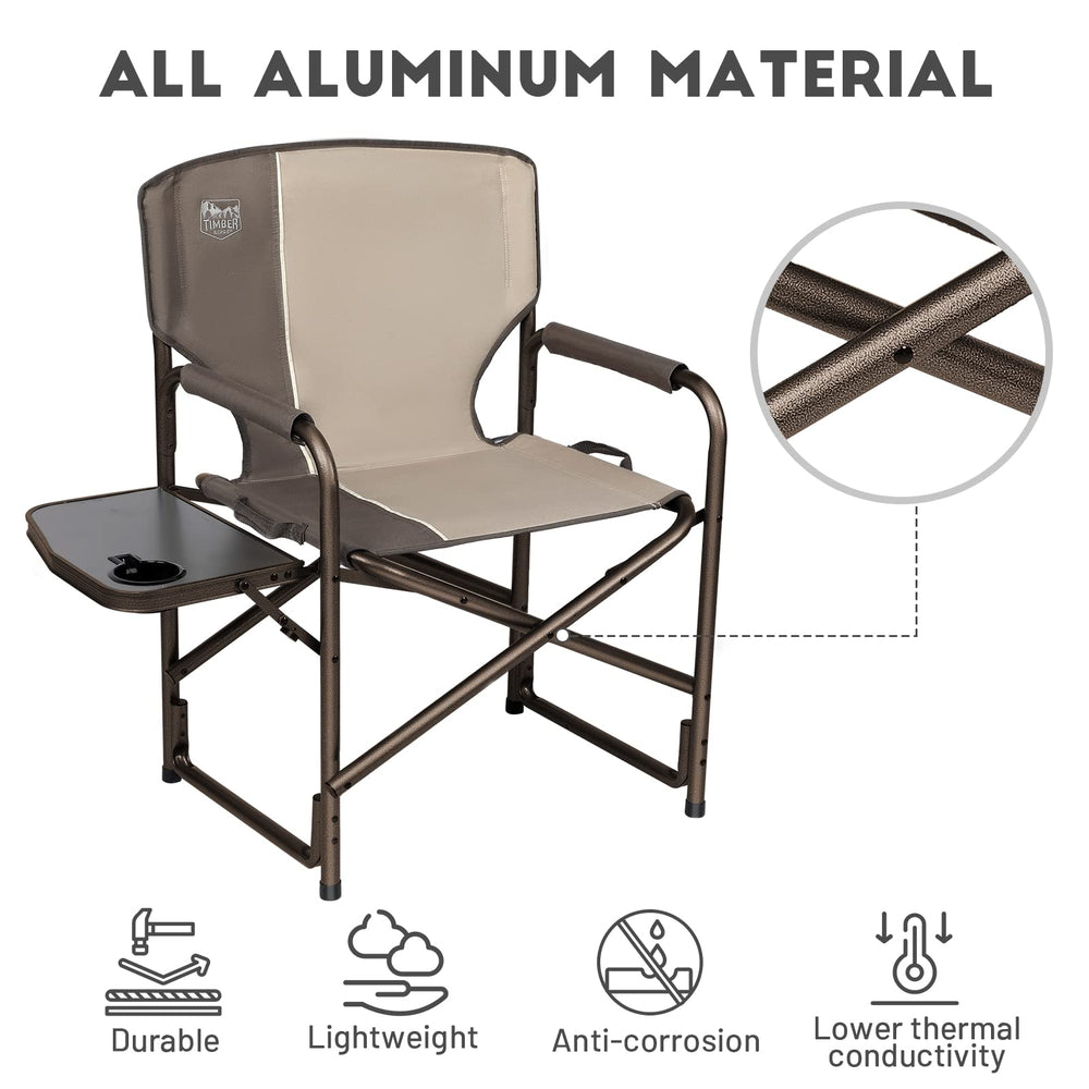 TIMBER RIDGE padded fabric provides soft feel and added comfort after outdoor use.