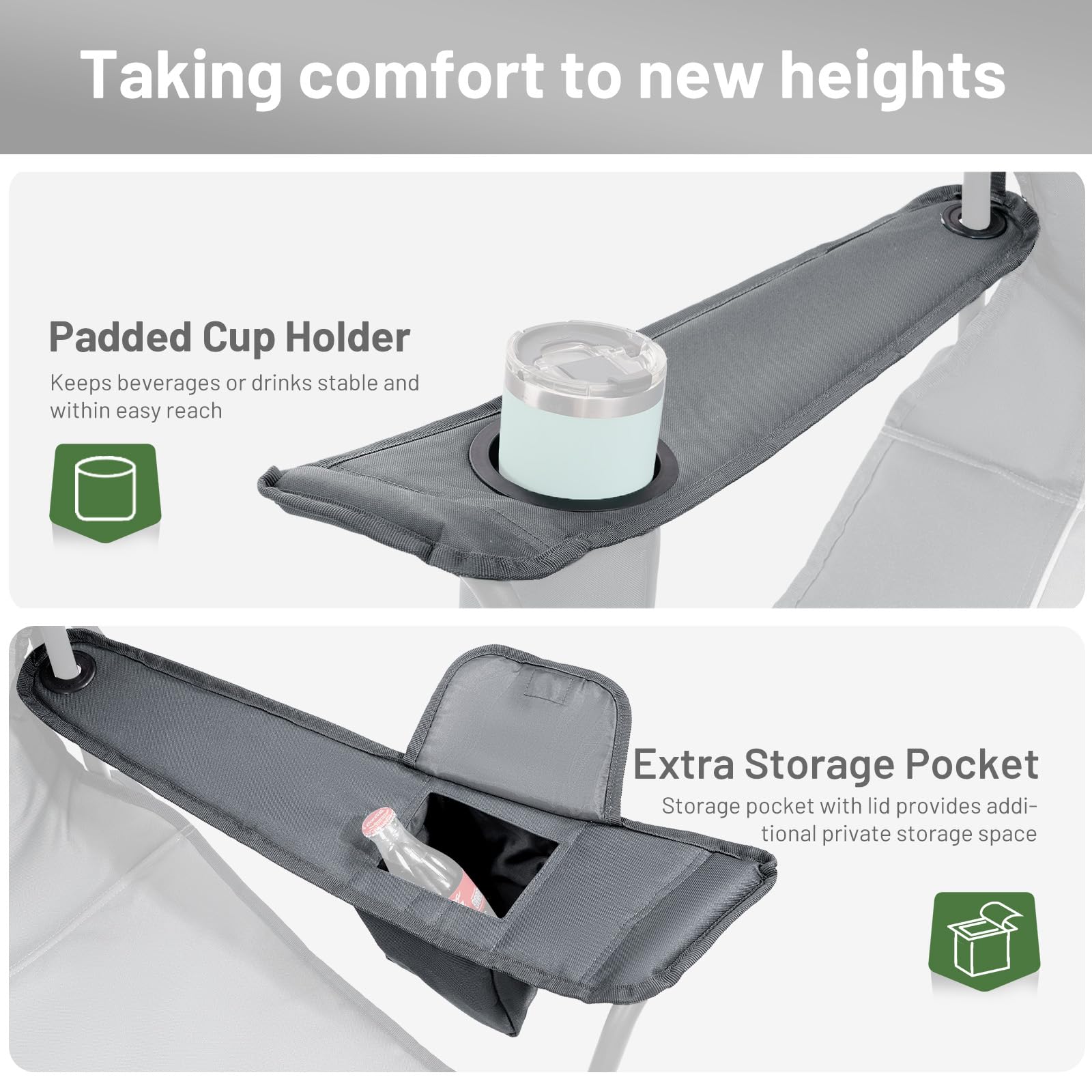 Timber Ridge chair carry bag for easy transport.
