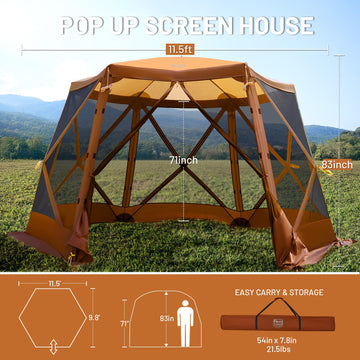 TIMBER RIDGE Ideal for tailgating, picnics, and backyard gatherings with shade.