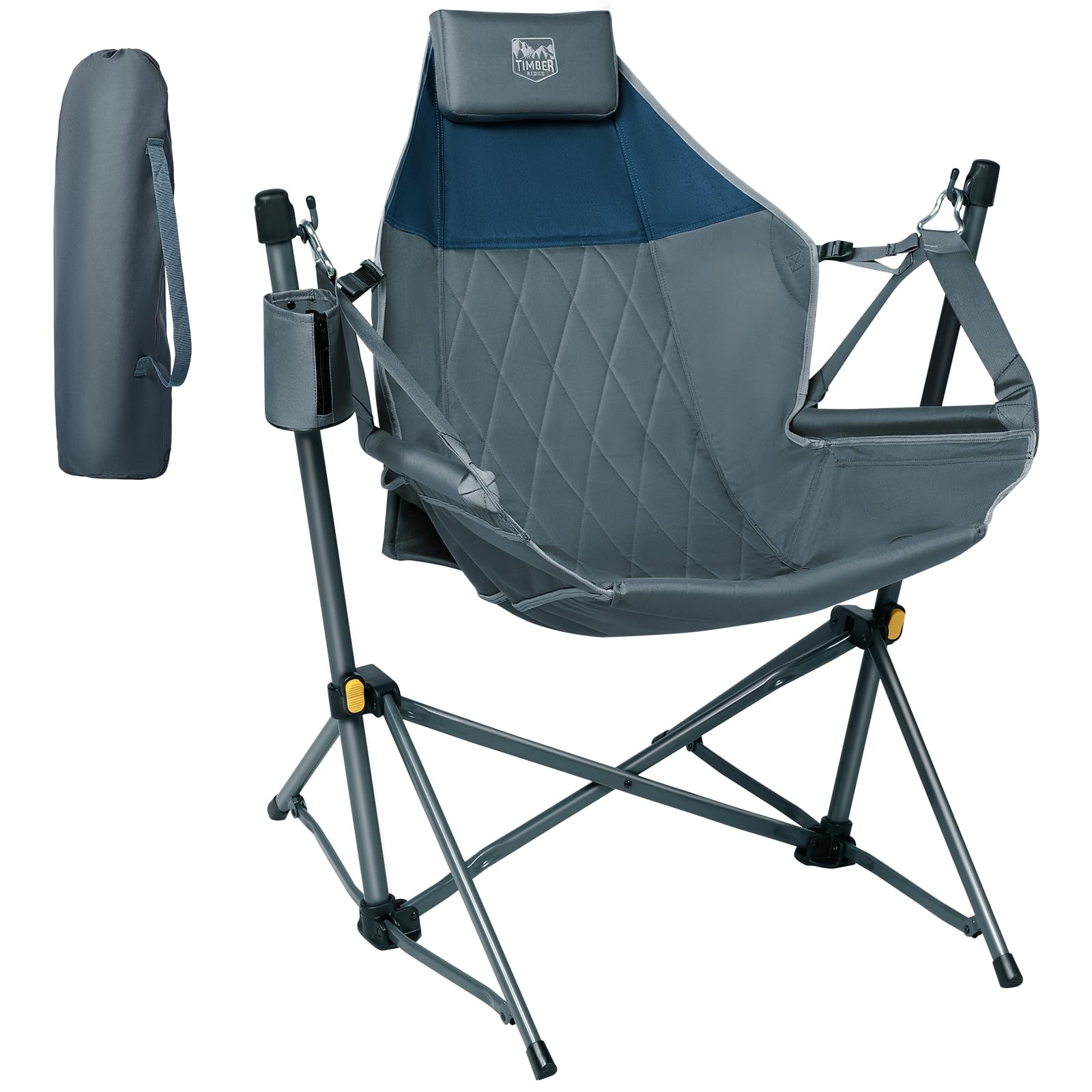 TIMBER RIDGE hammock chair outdoor-use-camping-patio suits backyard lounging.