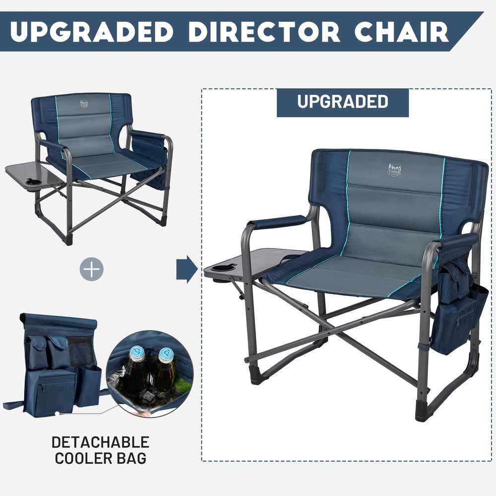 Timber Ridge heavy-duty 600 lbs steel-frame supports rugged outdoor use.