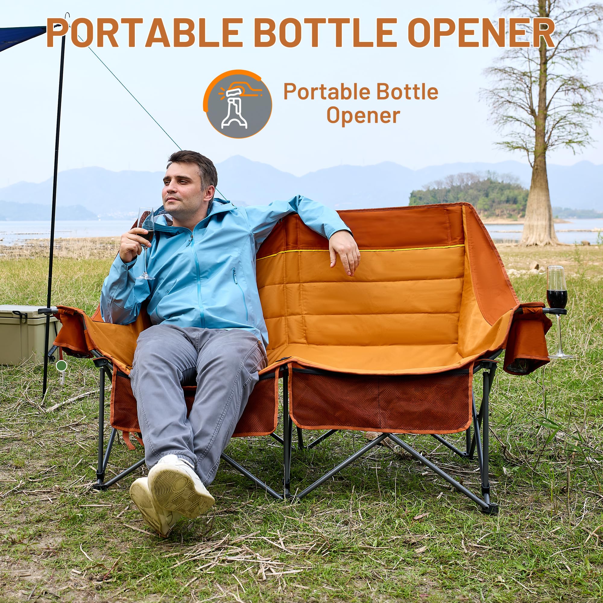 Lightweight Timber Ridge design weighs 16 pounds for portability