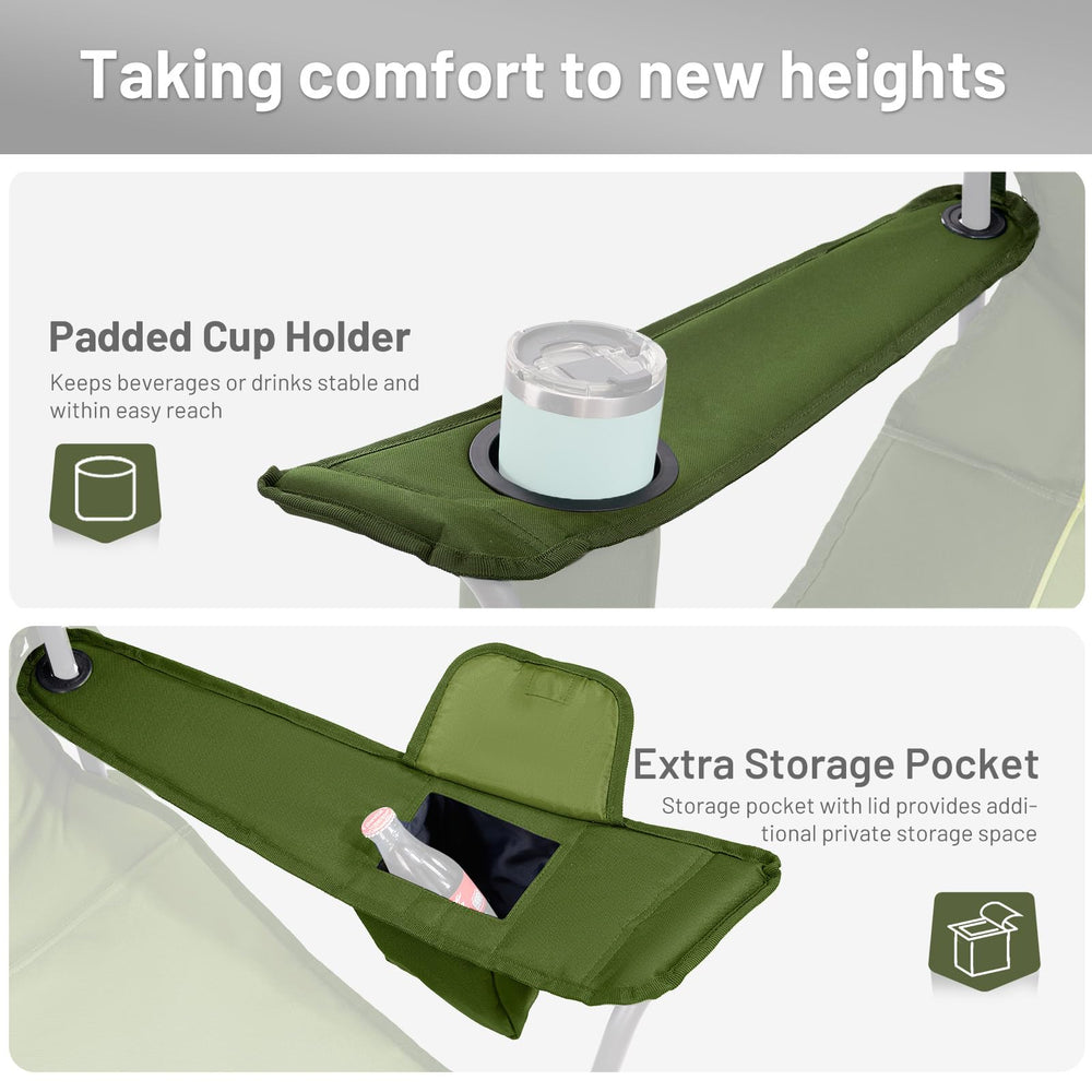 TIMBER RIDGE oversized chair wide seat and padded arms deliver all-day comfort.