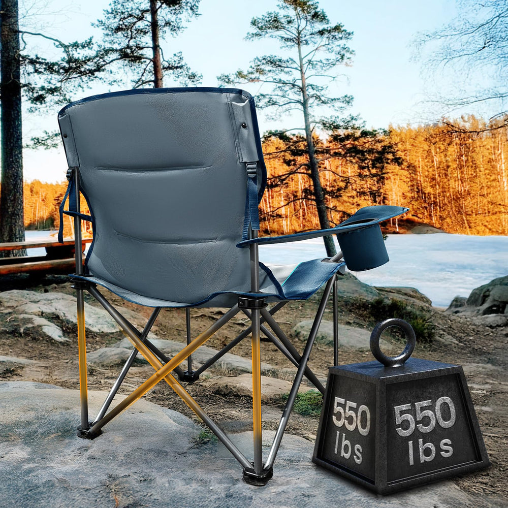 TIMBER RIDGE outdoor chair ideal for camping, lawn, and picnics