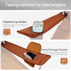 TIMBER RIDGE chair carry bag makes transport simple and quick