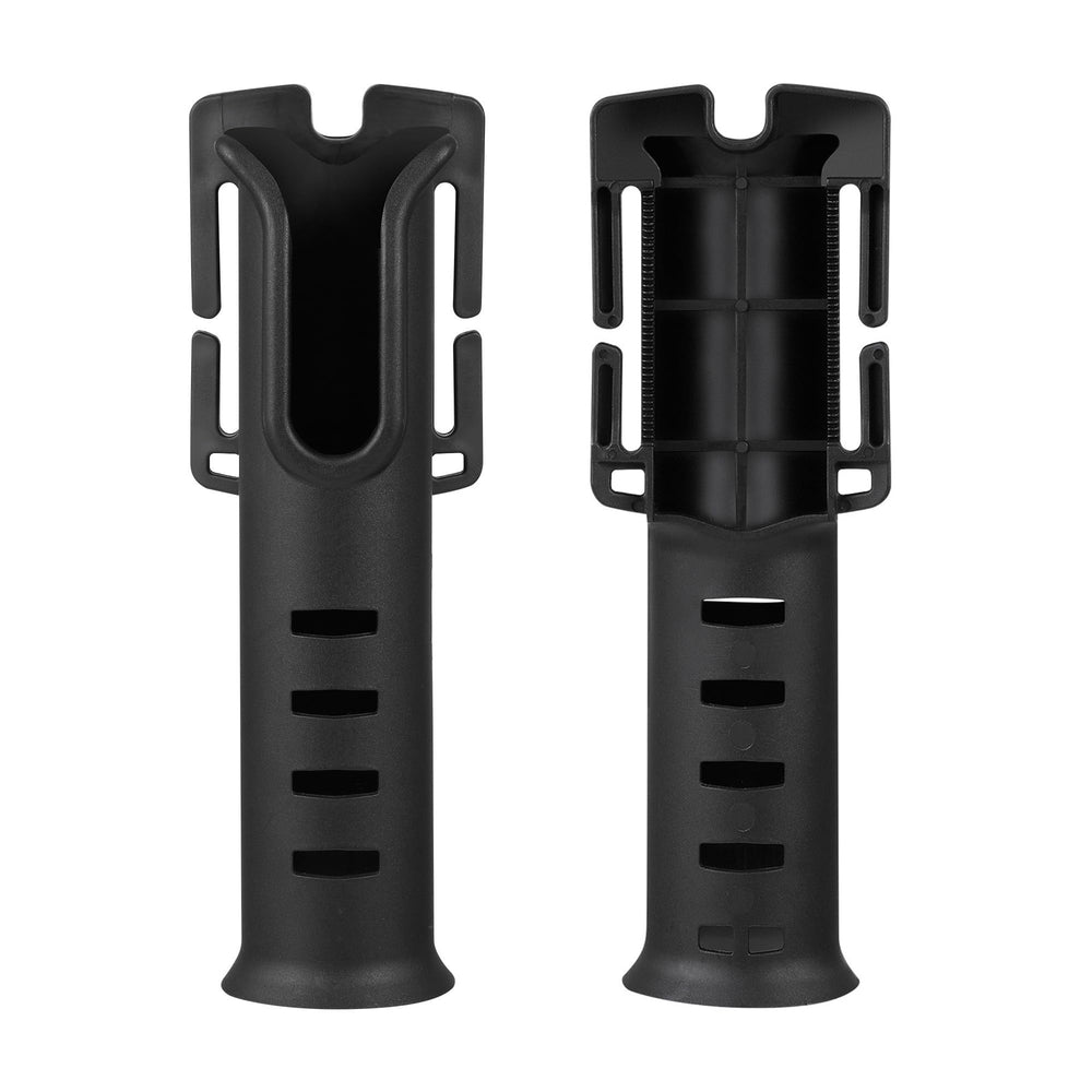 Timsec belt fishing rod holder mounted on a waist belt