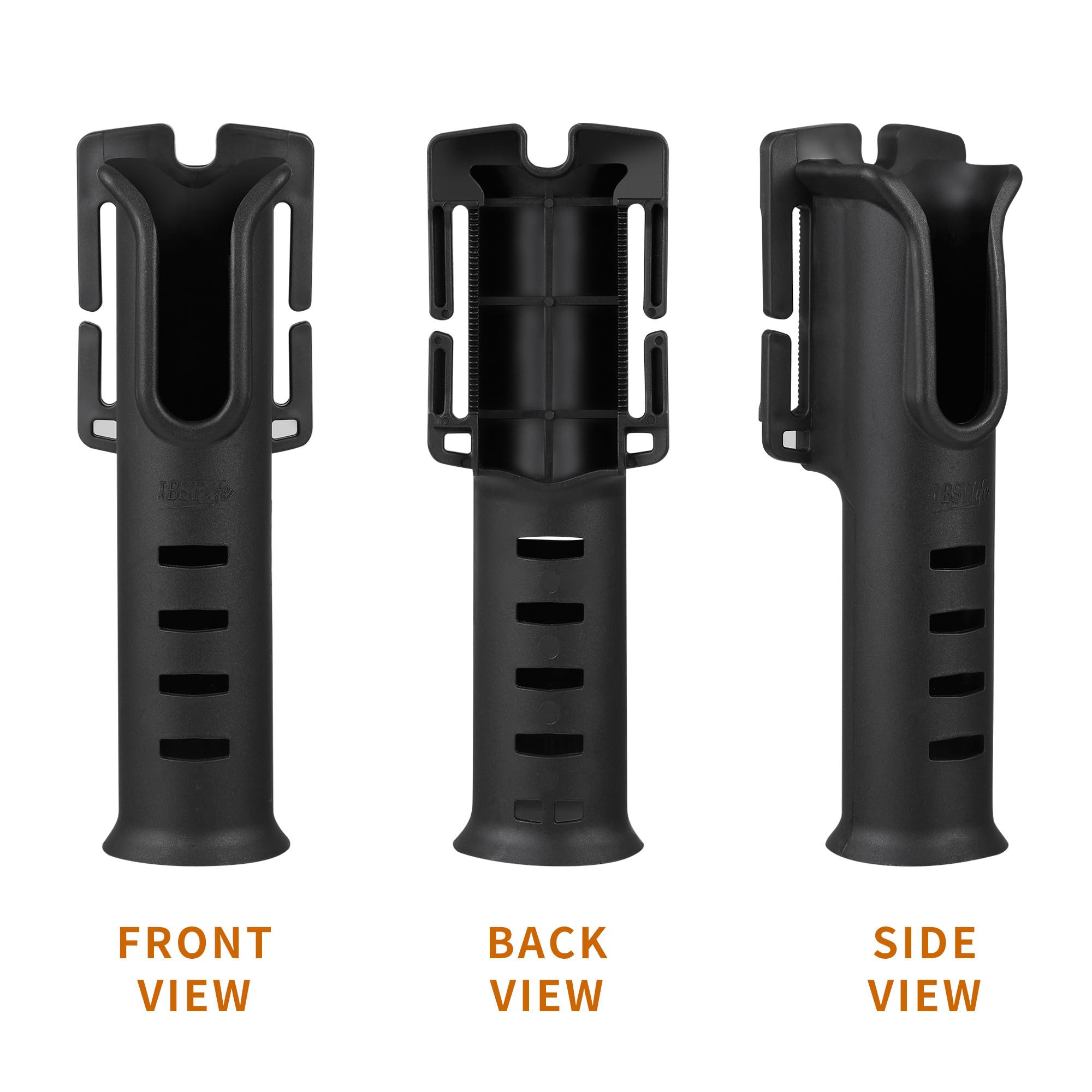 Versatile attachment options for belt, vest, and gear