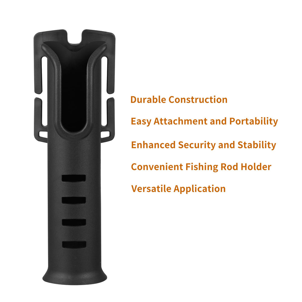 Durable PBT resin and ABS plastic construction of Timsec rod holders