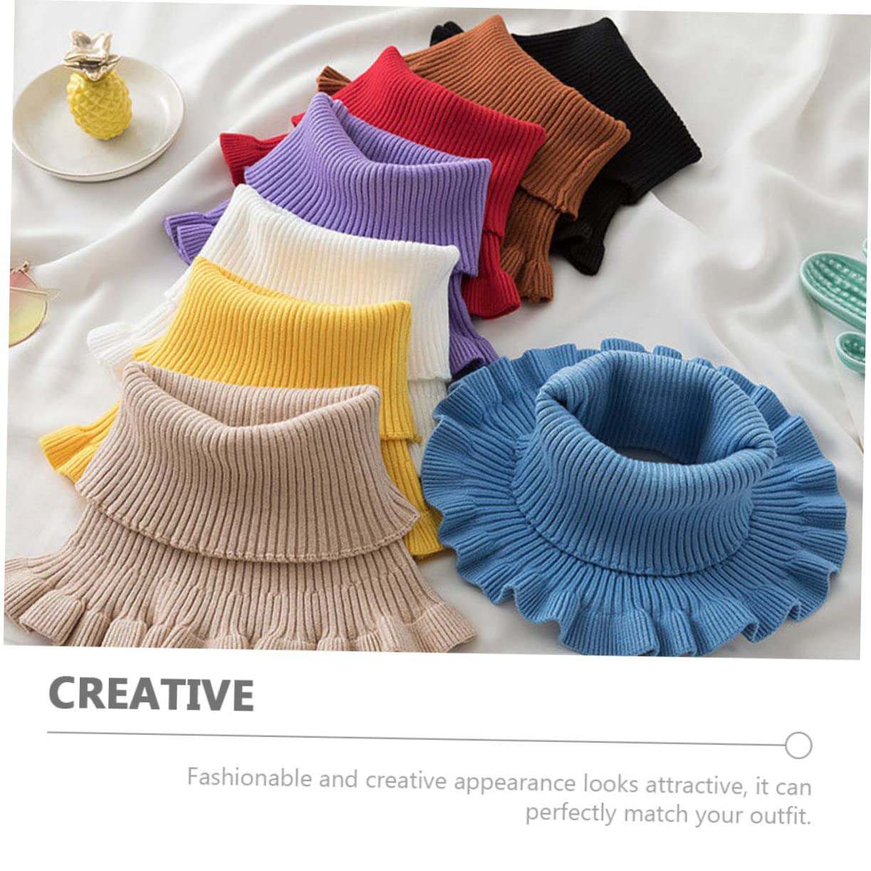 TINEASUR lightweight neck protector portable for on-the-go warmth.