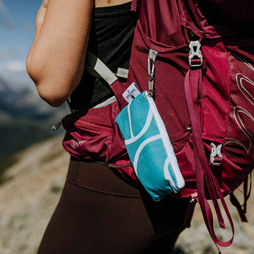 Tinkle Belle folded-compact design fits easily in pockets