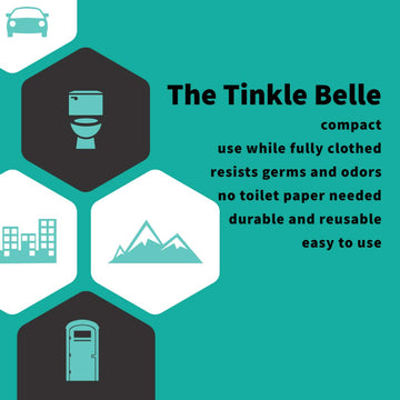Tinkle Belle hiking adventure use in rugged outdoor scenarios