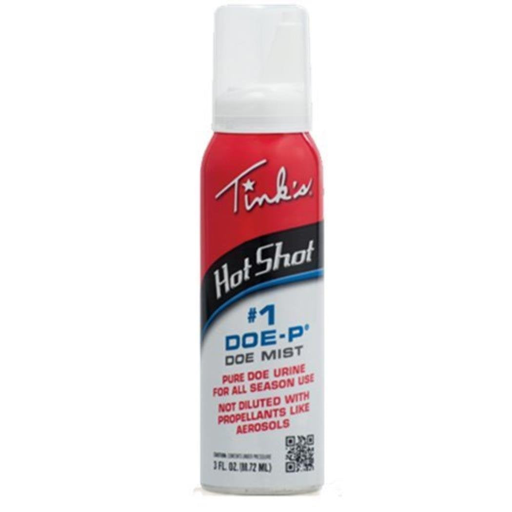 TINK'S #1 Doe-P Hot Shot Doe Mist 3 Oz spray bottle with all-angle spray