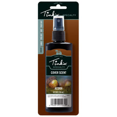 TINK'S Acorn Cover Scent Spray in use around oak trees for camouflage.