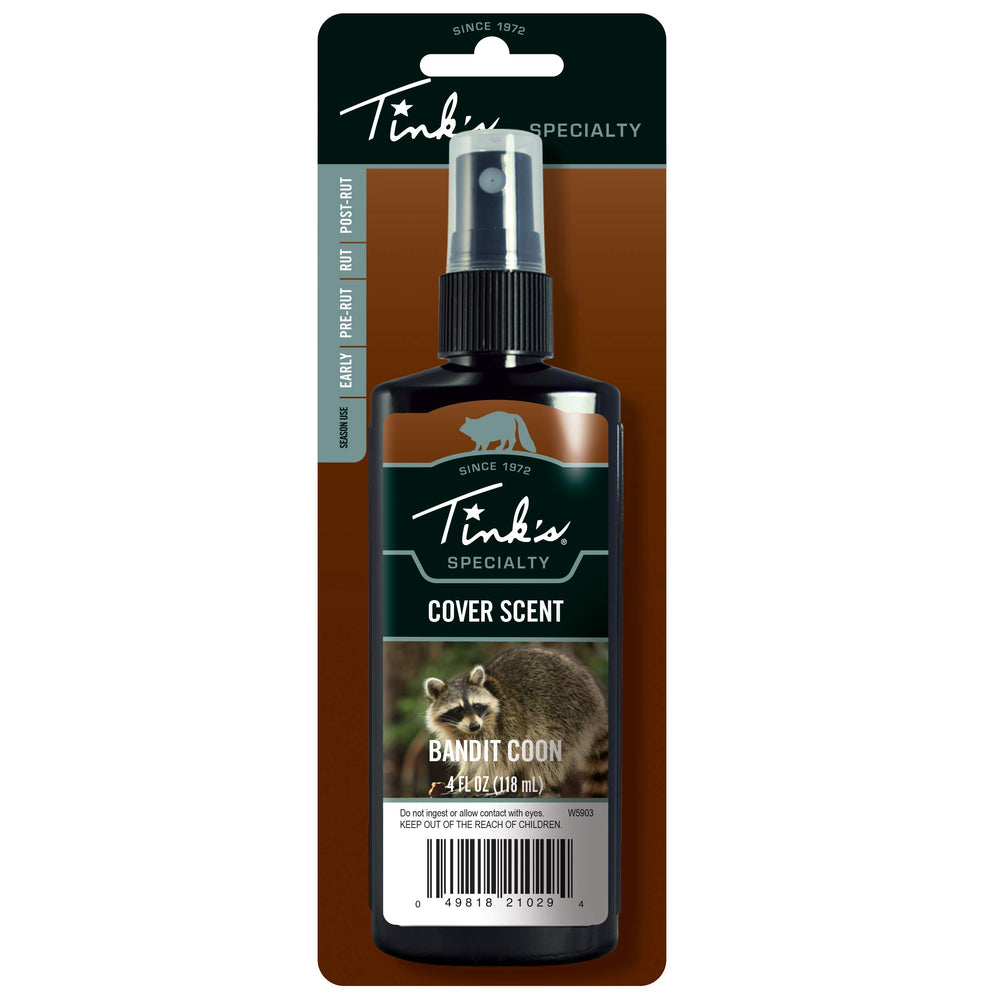 Tink's Bandit Coon Cover tree-stand setup helps conceal scent during stands.