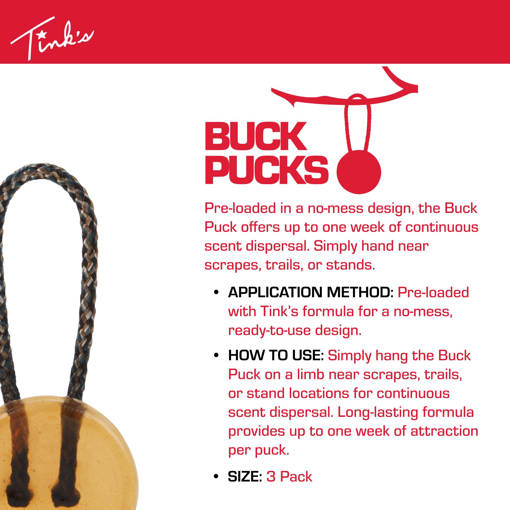 Tink's Buck lure stand placement for optimal hunting setup.