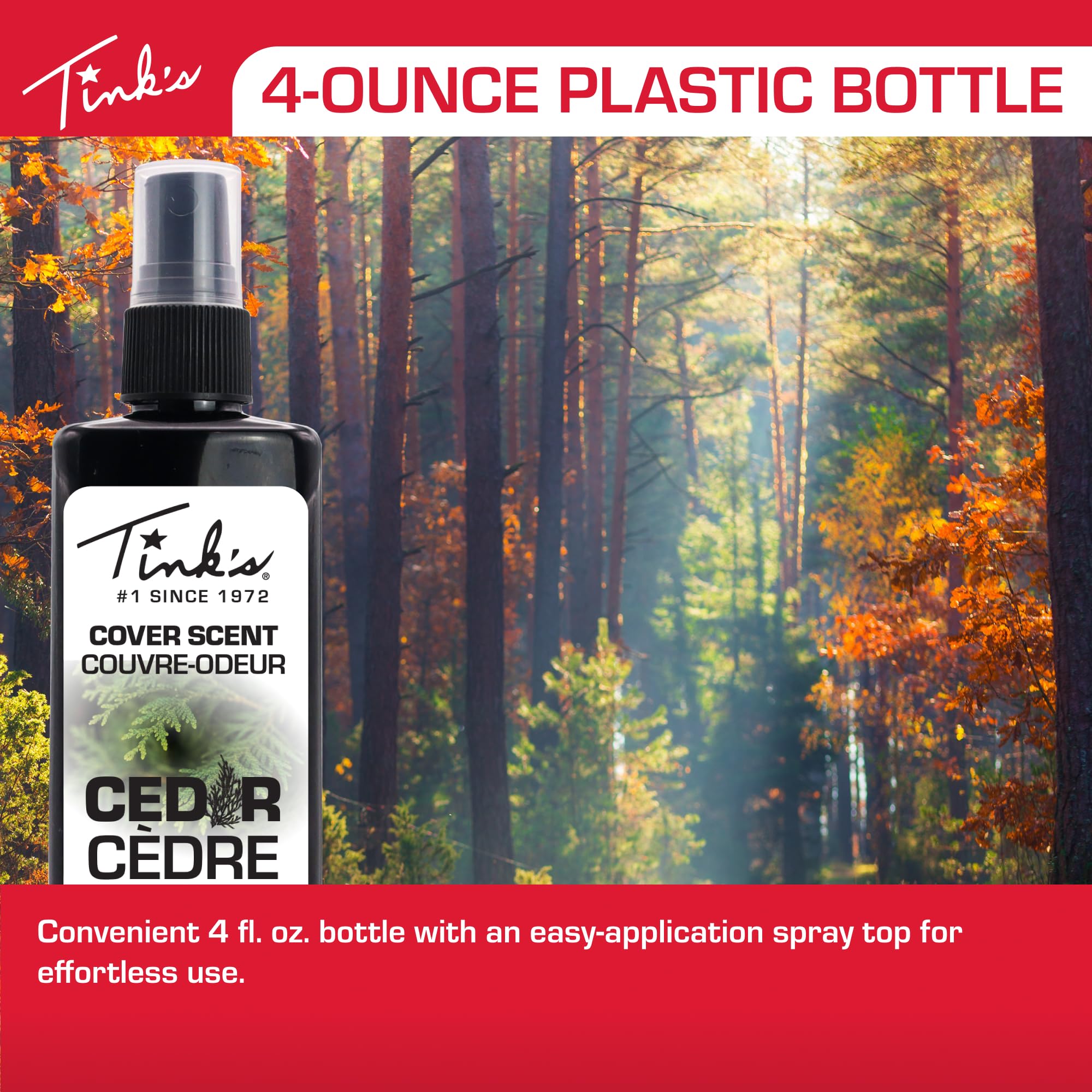 Tink's Cedar Cover Scent on gear for odor control.