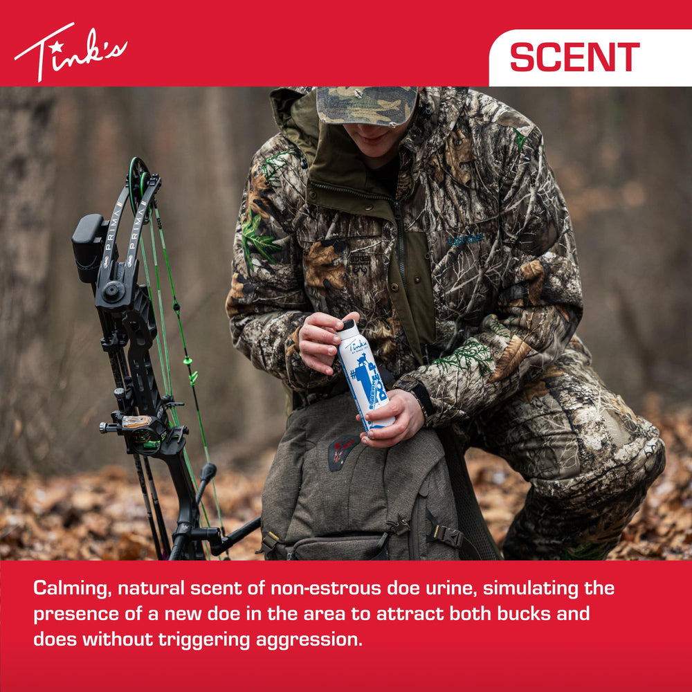 Bag-in-Can technology keeps Doe-P lure uncontaminated.