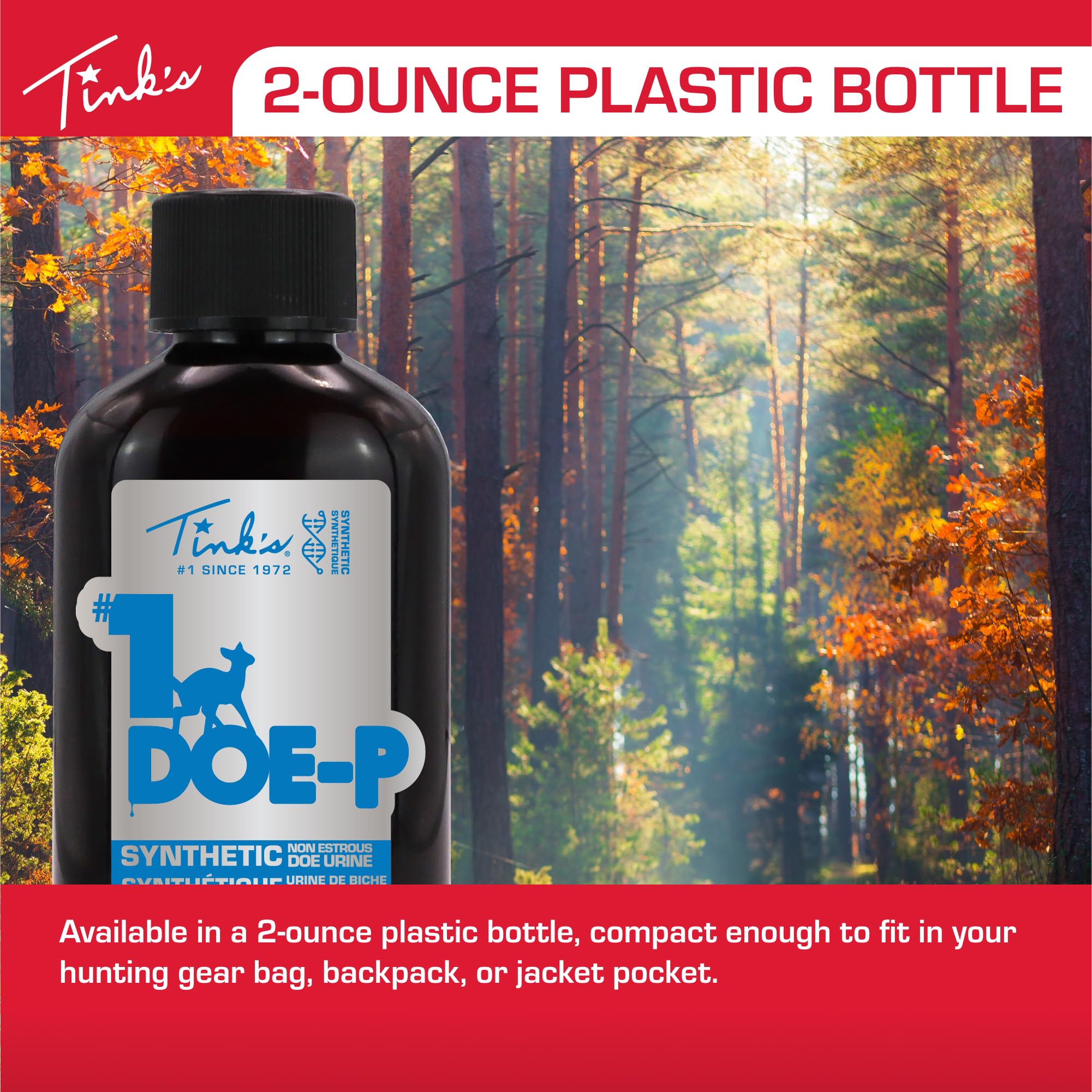 Tink's Doe-P with scent tools illustrating versatile deployment.