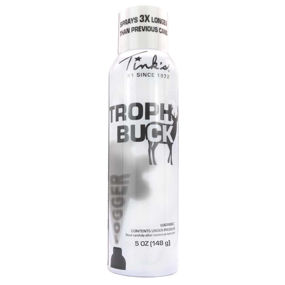 TINK'S Dominant Buck Fogger nozzle spray showing adjustable release for precise lure