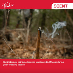 End-lit Tink’s Smokin’ Stick smolders to create a lingering scent trail