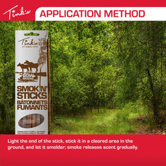 Pack of six sticks from Tink’s Smokin’ Stick kit for field use