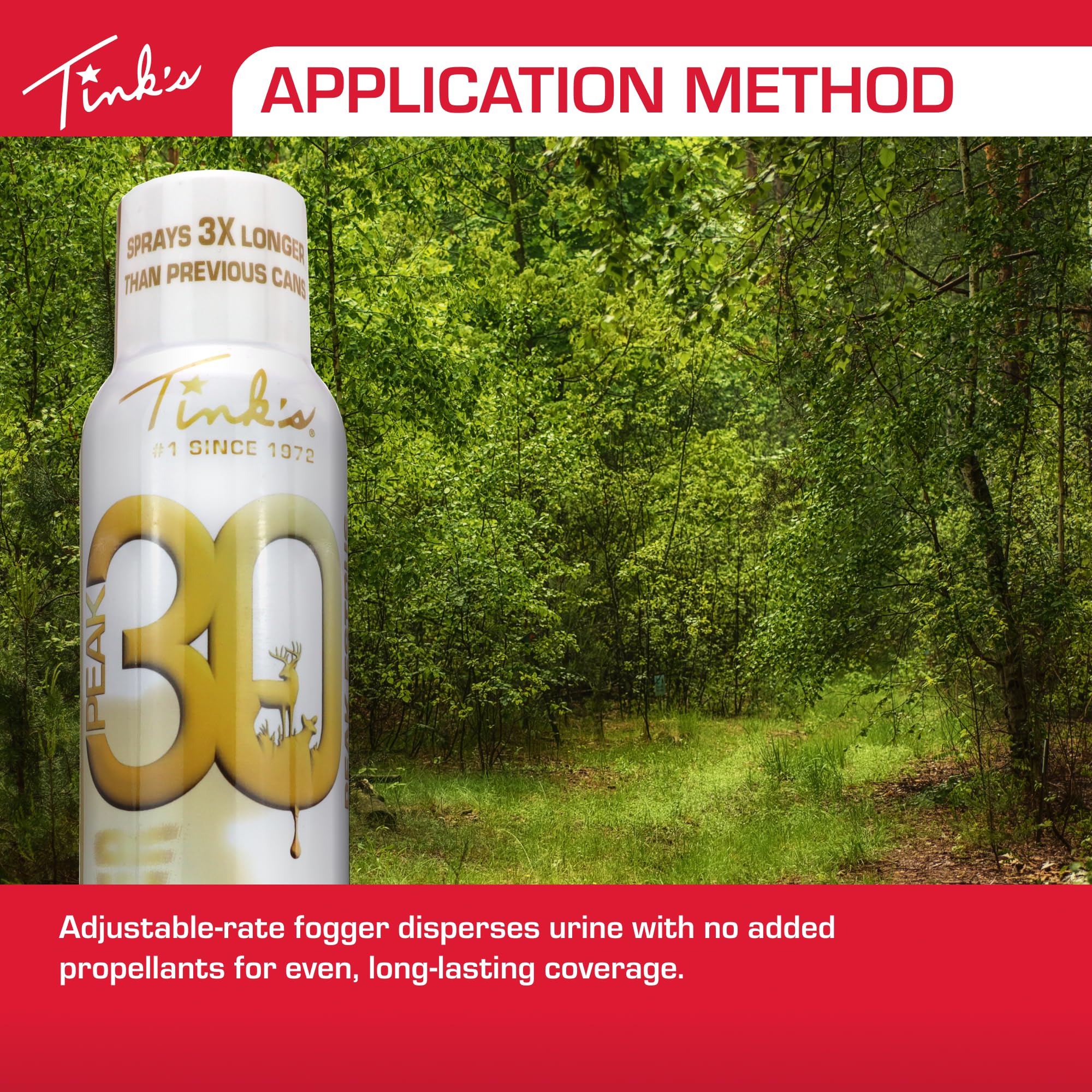 5 oz can is compact for easy field transport and use.