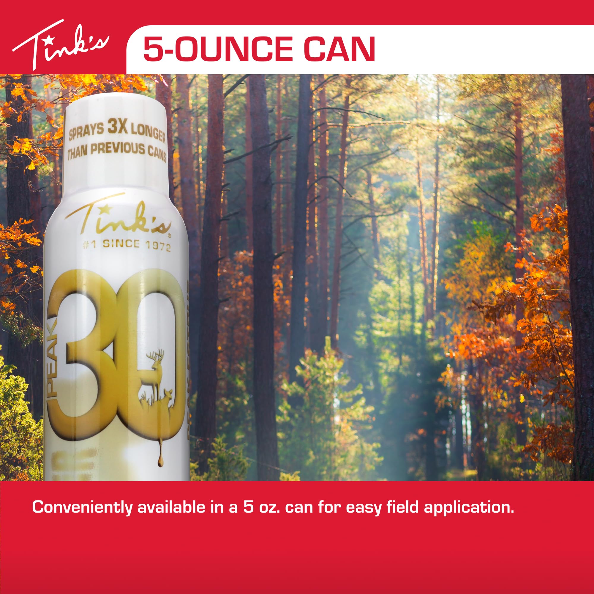 No propellants ensure clean, pure lure delivery in the field.