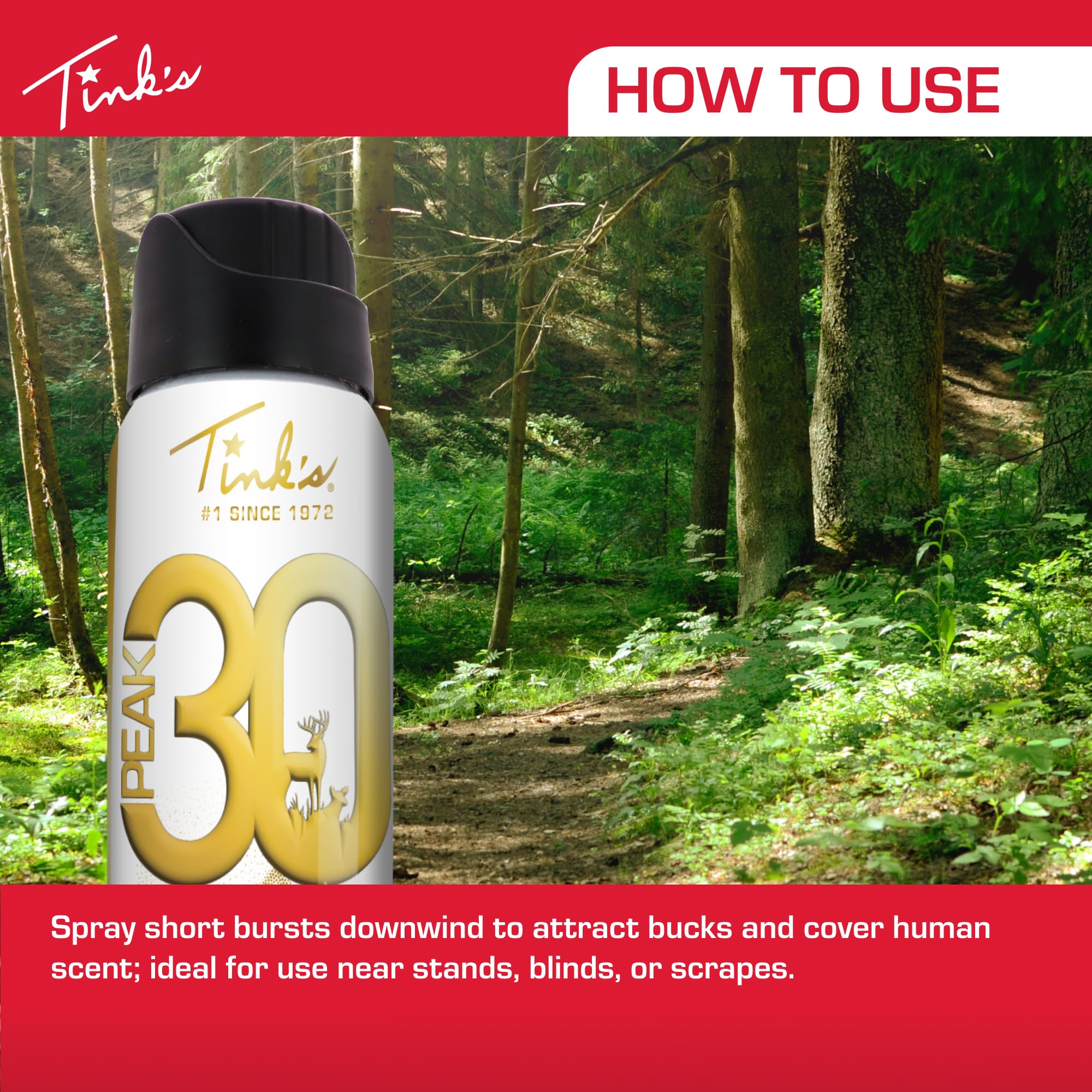 Tink's Peak30 doe estrus peak scent signals high breeding activity