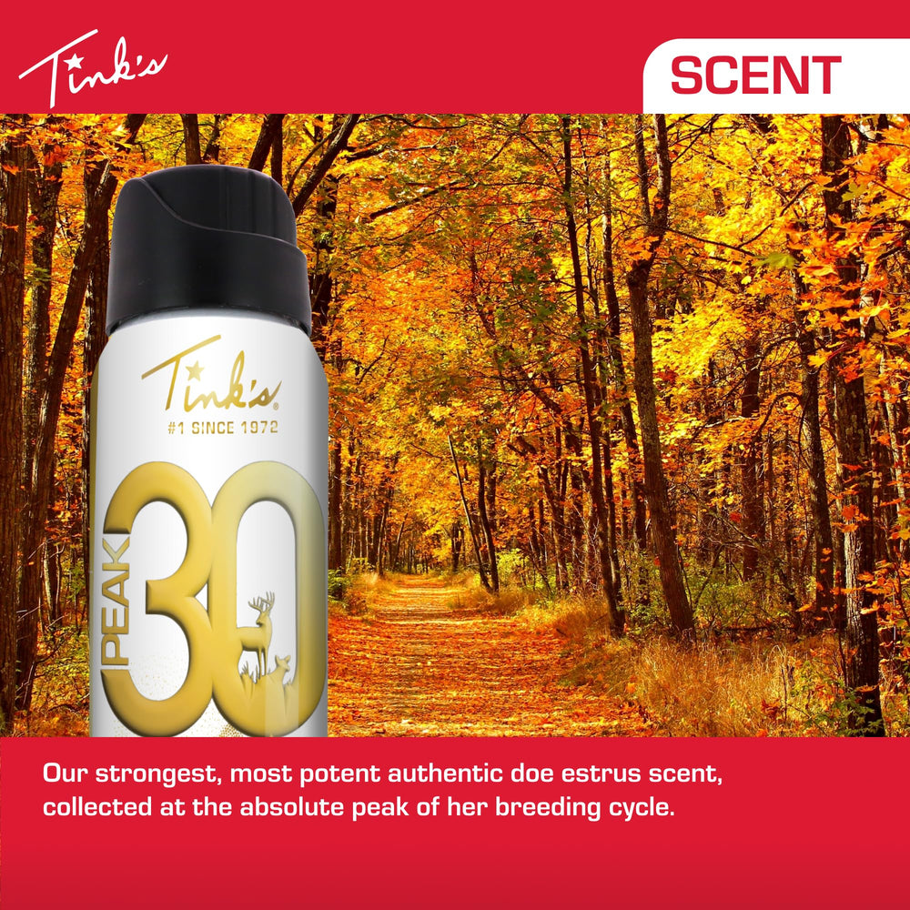 Tink's Peak30 short spray application for quick downwind use