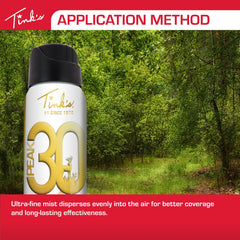 Tink's Peak30 setup beside stand or blind for scent delivery