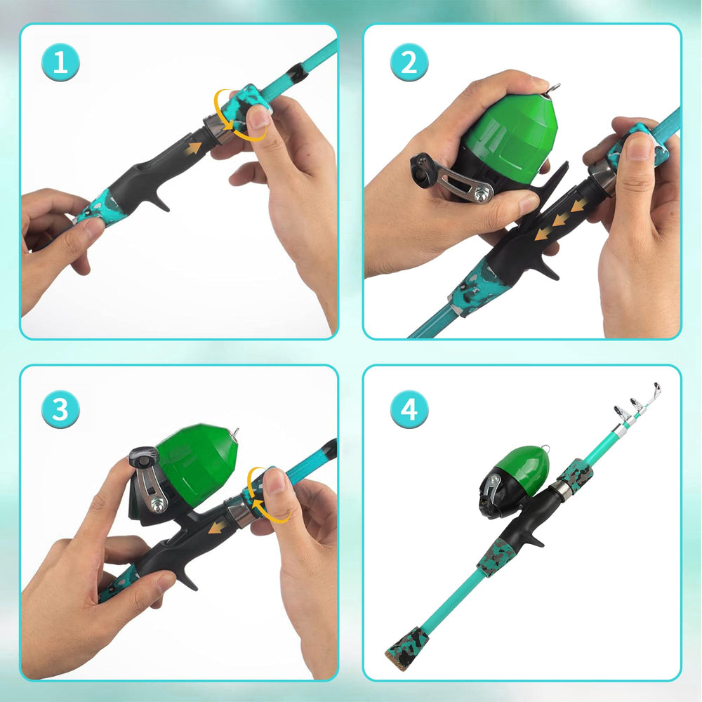 TinyUnicorn soft casting plug image highlights kid-friendly casting control and easy practice.