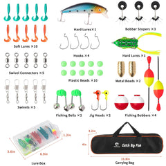 TINYUNICORN portable telescopic rod with reel ready for beginner-friendly backyard fishing