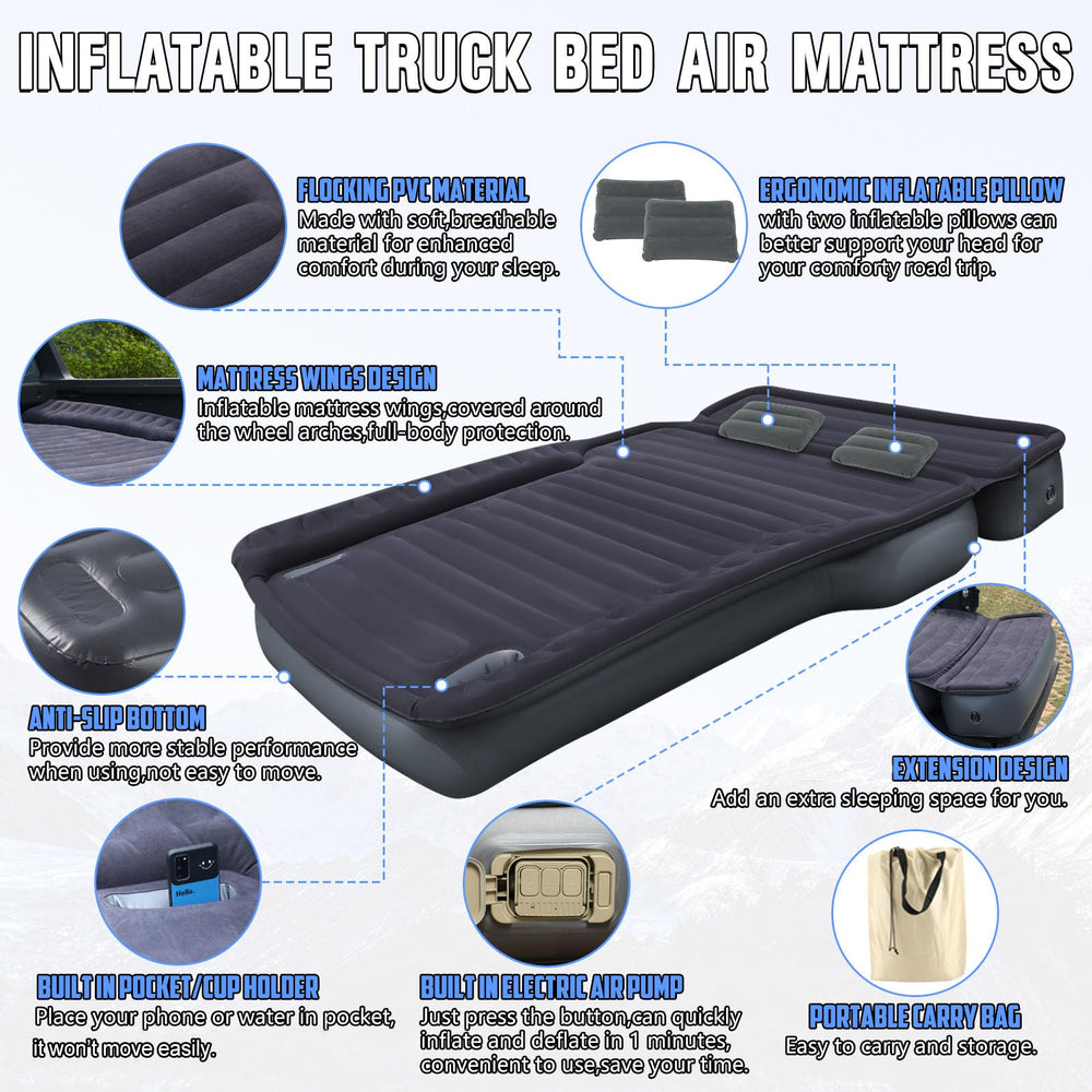 TIPHOPE built-in wireless pump inflates quickly and cord-free