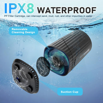 Tipkook filtration system reduces impurities while maintaining steady flow.