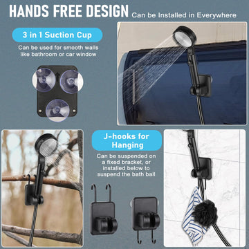 Tipkook organizer bag keeps shower accessories neatly stored.