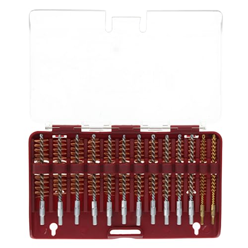 Compact Tipton bore brush set in a range bag