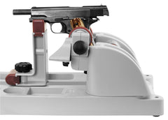 Vise with flat and round bottom compartments for bottles and parts