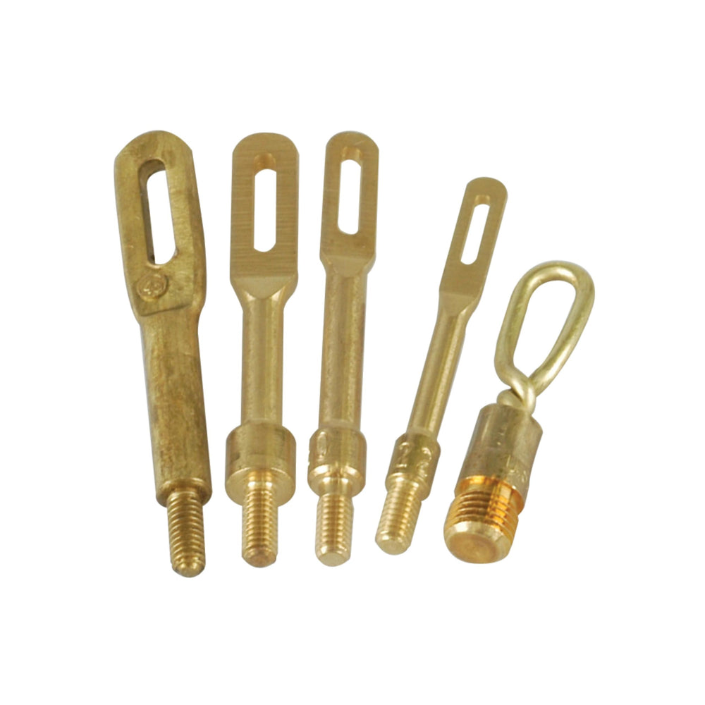Tipton solid brass slotted tip jag for .45 caliber firearms