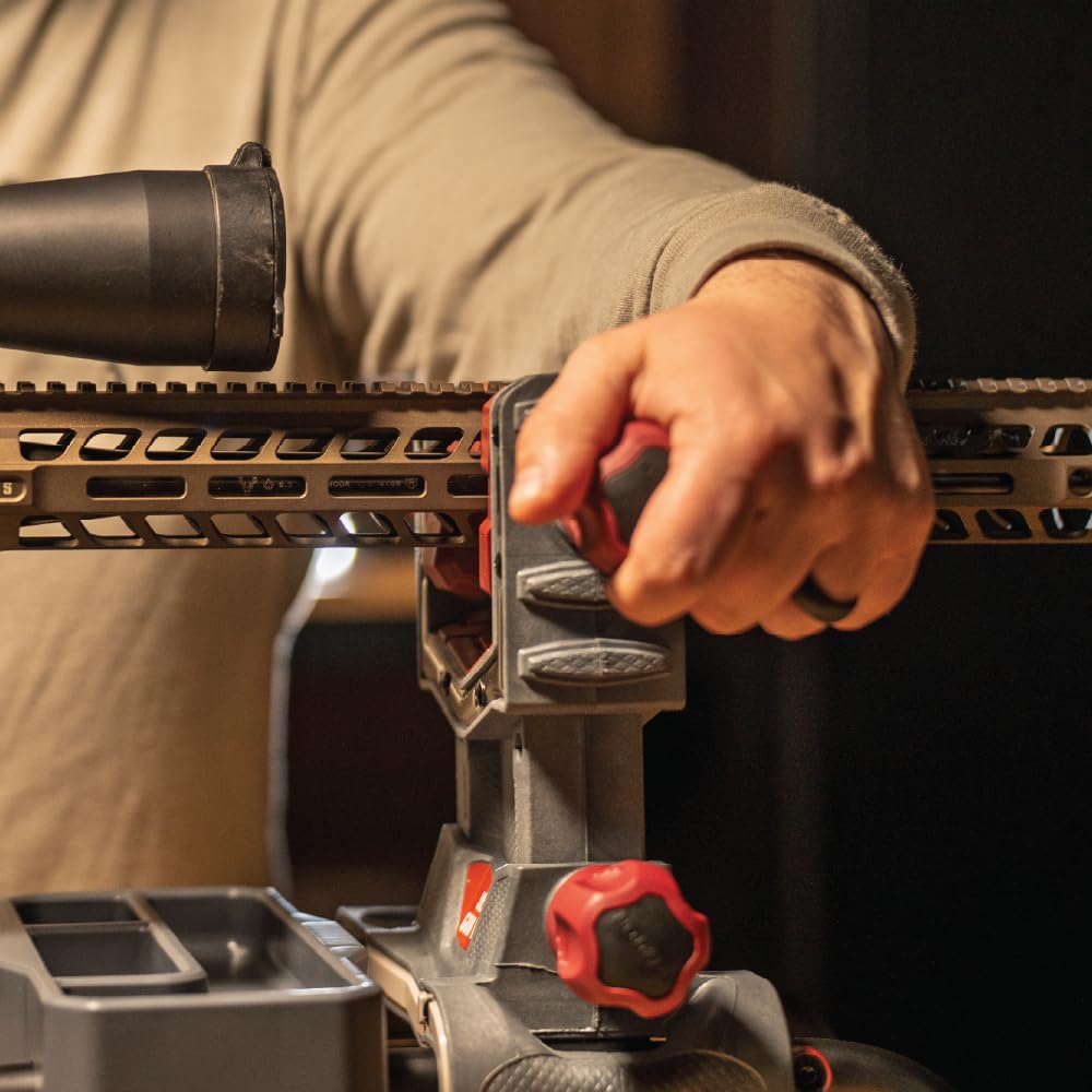 Steel tube frame with non-marring nylon clamps