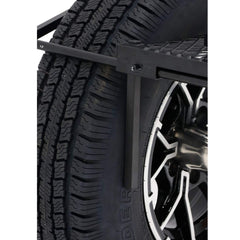 Tire Table Medium Steel folded for compact trunk storage