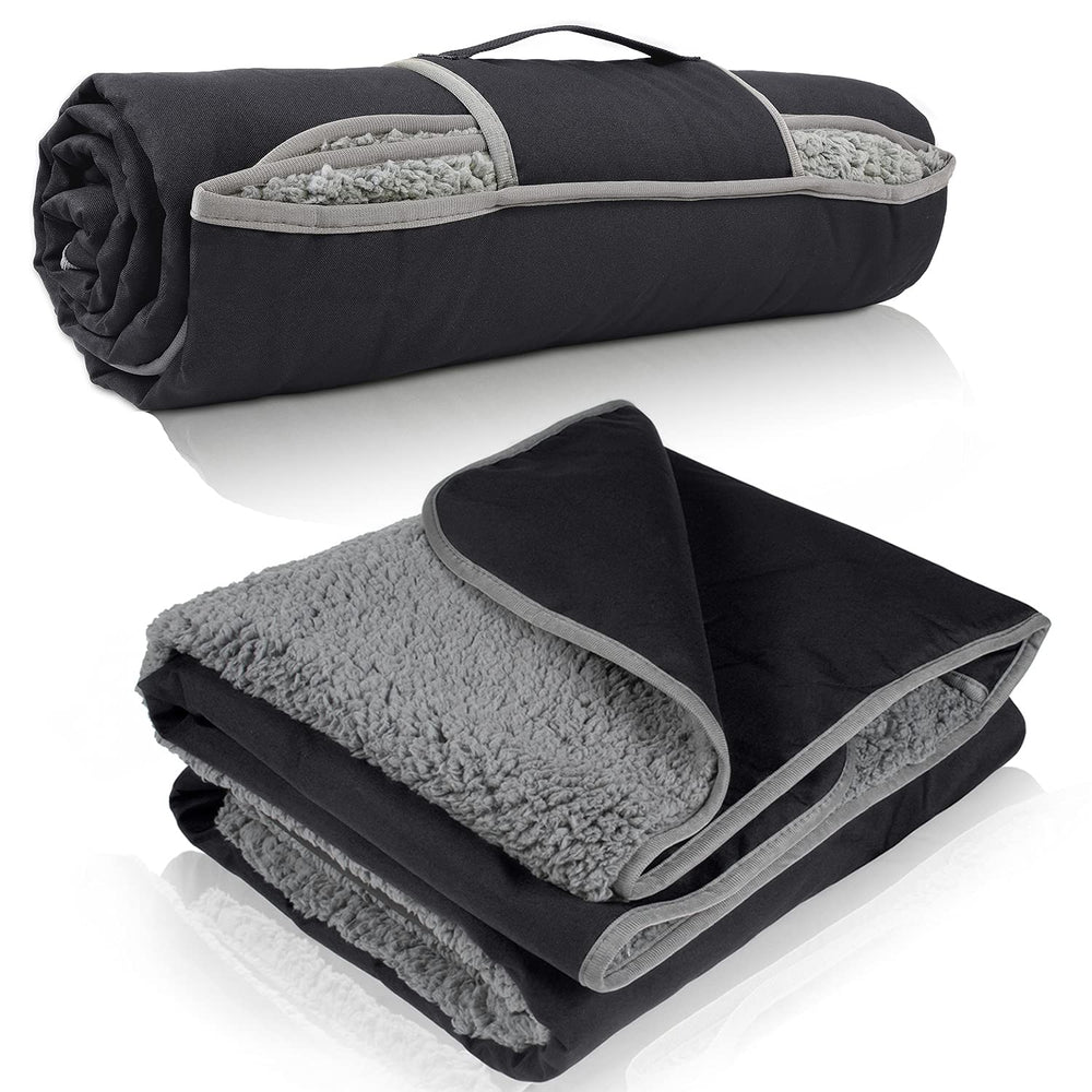 Tirrinia 66x90 outdoor blanket waterproof back keeps you dry in light rain