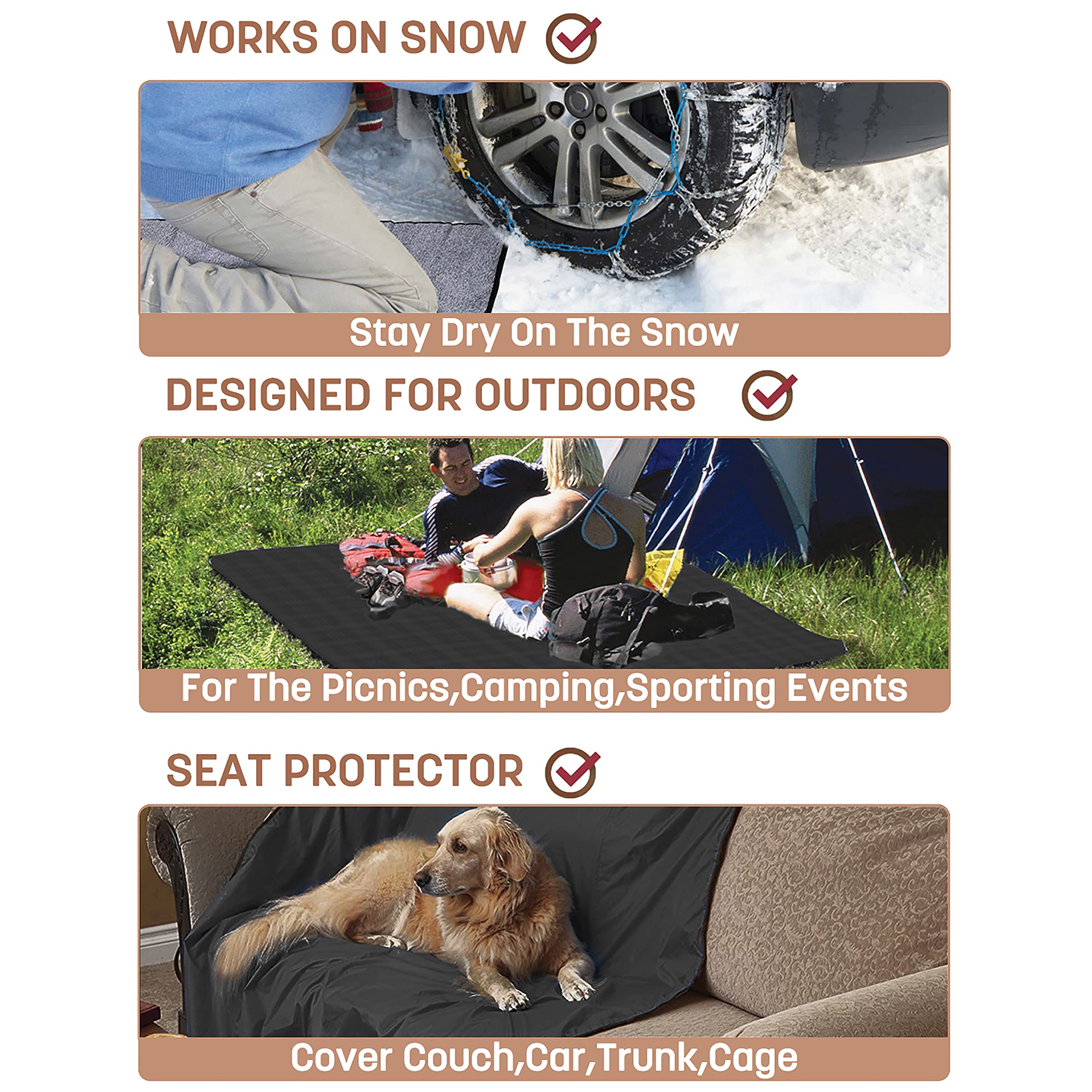 Tirrinia blanket outdoors during a picnic on grass for comfortable seating.