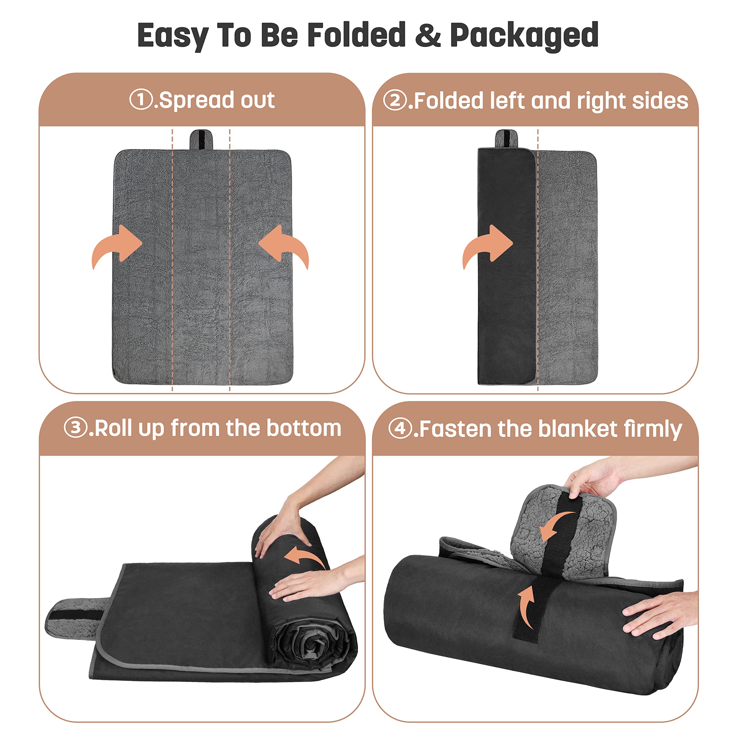 Tirrinia pet-friendly blanket used on couch or car seat