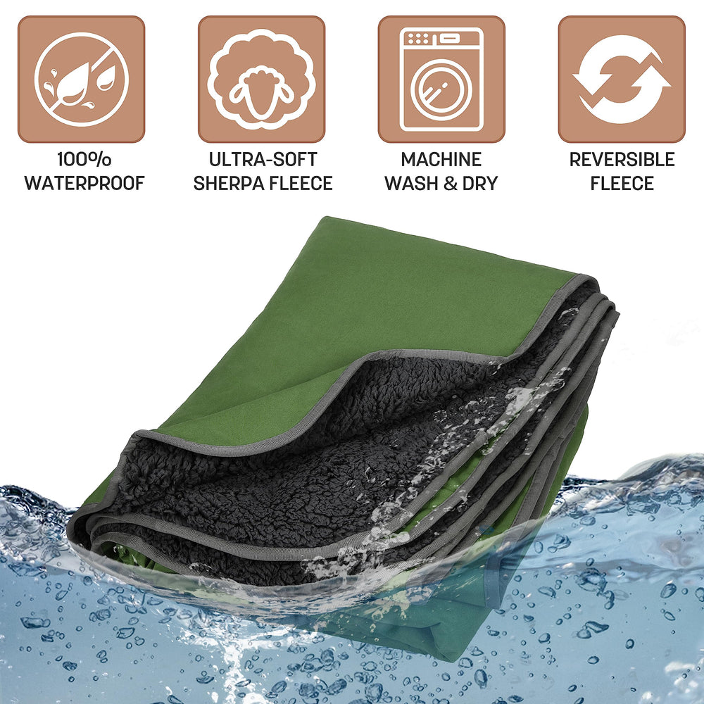 Tirrinia blanket 66x90 covers ample seating space at gatherings.