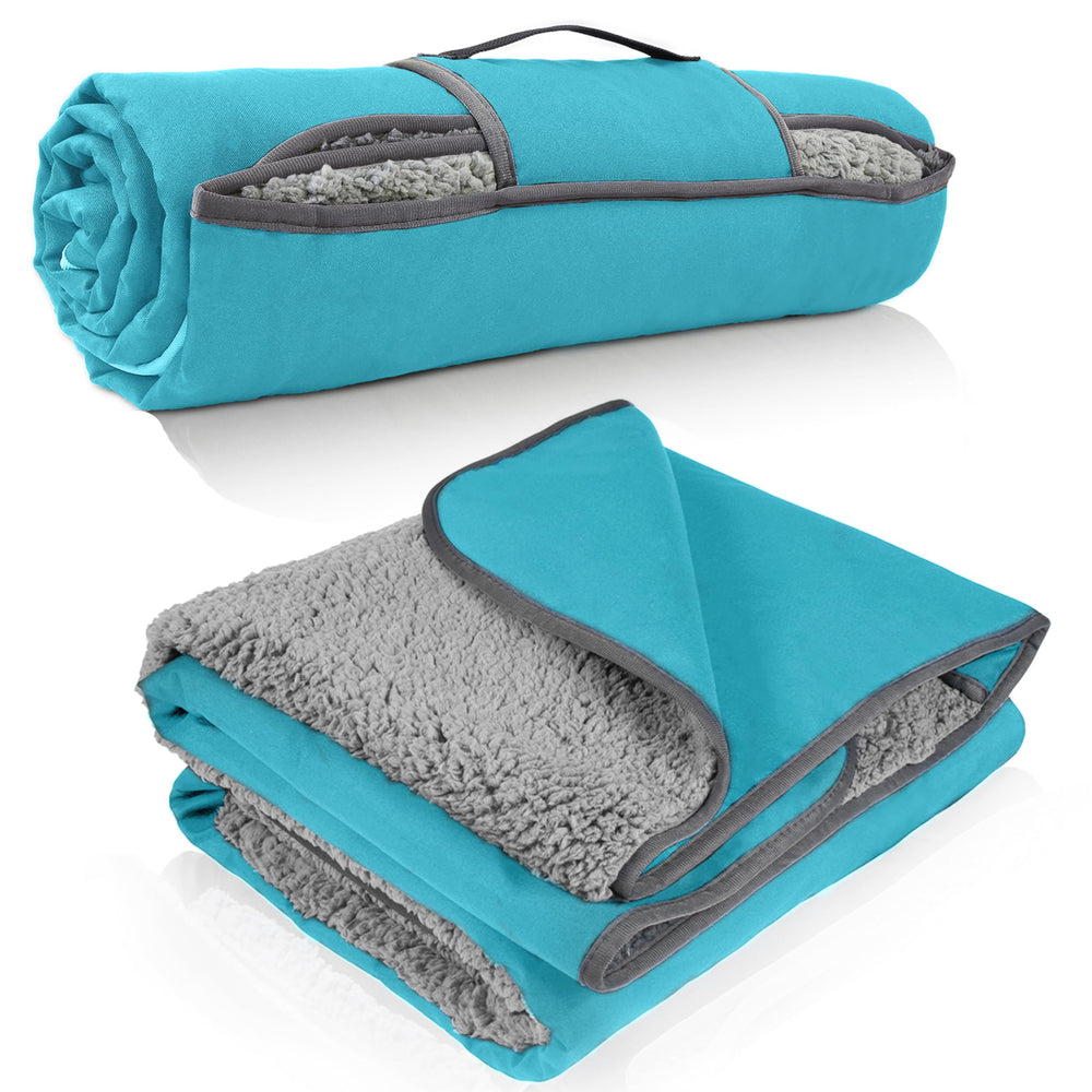 Tirrinia Bright waterproof blanket back shows rugged moisture protection for outdoor adventures.