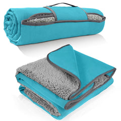 Tirrinia Bright waterproof blanket back shows rugged moisture protection for outdoor adventures.