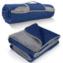 Tirrinia waterproof outdoor blanket with backing keeps you dry in wet conditions