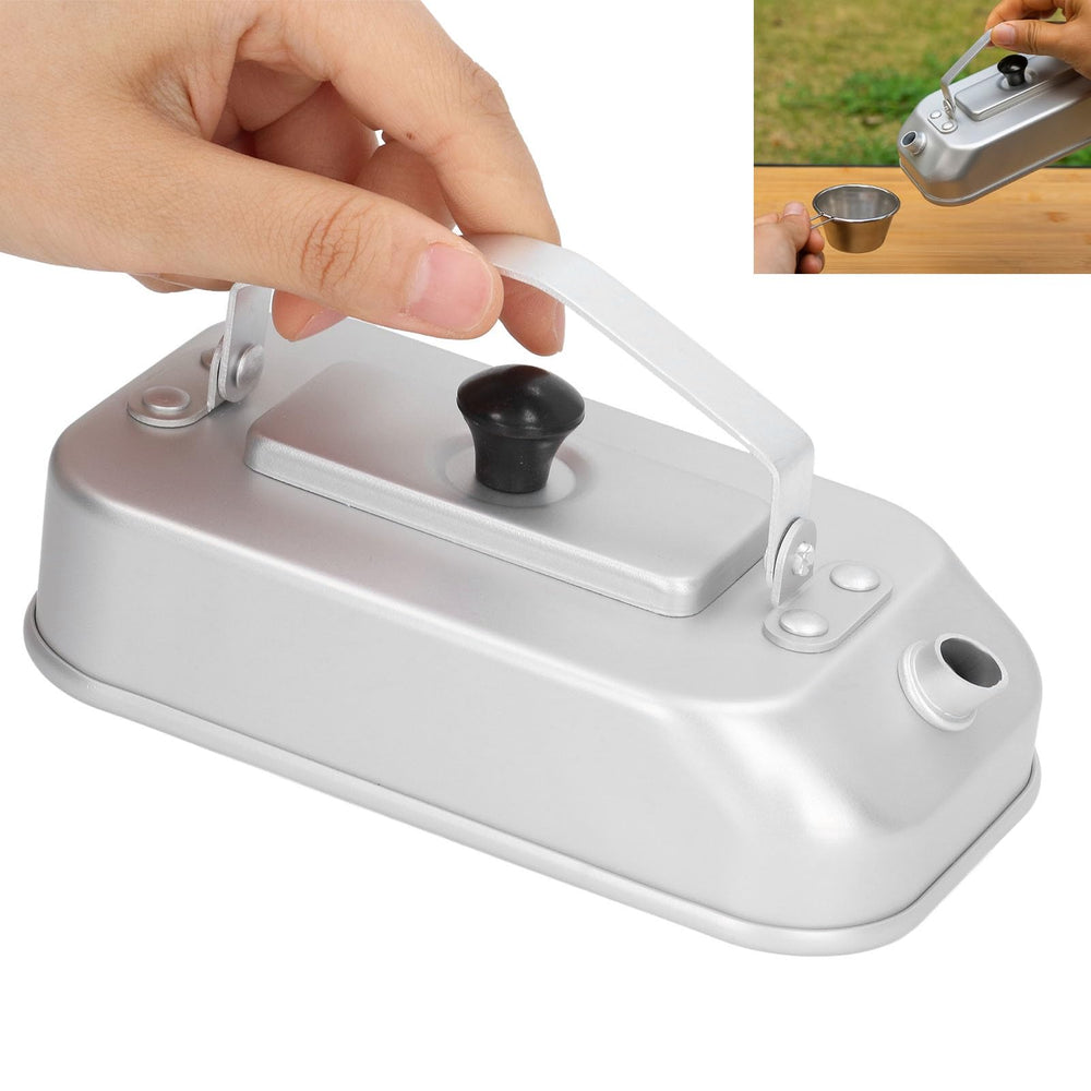 Tissting camping kettle 300ml showing compact size for trail coffee