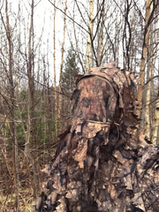 Titan 3D Leafy Suit with removable mask and hood for protection and flexibility